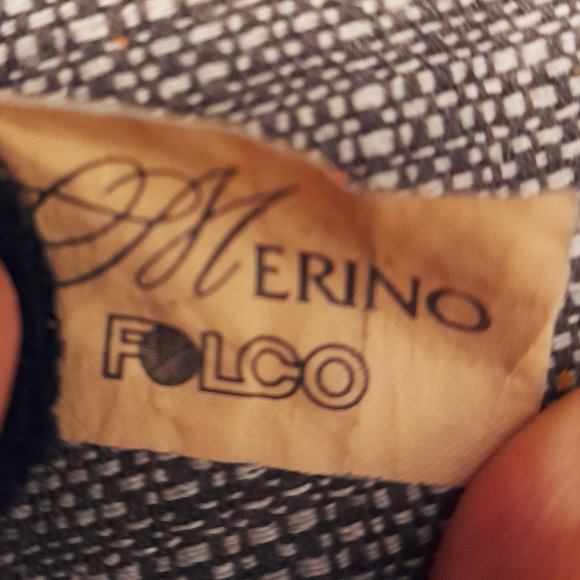 Merino Plaid V Neck Mens Sweater X Large - Picture 6 of 6